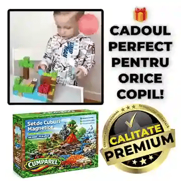 Set Cuburi Magnetice - MINICRAFT™