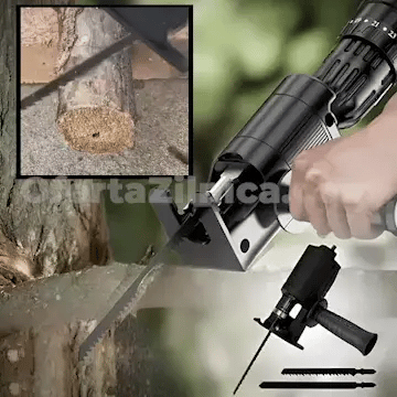 Adaptor ferăstrău pentru bormașină - SHIFTSAW™